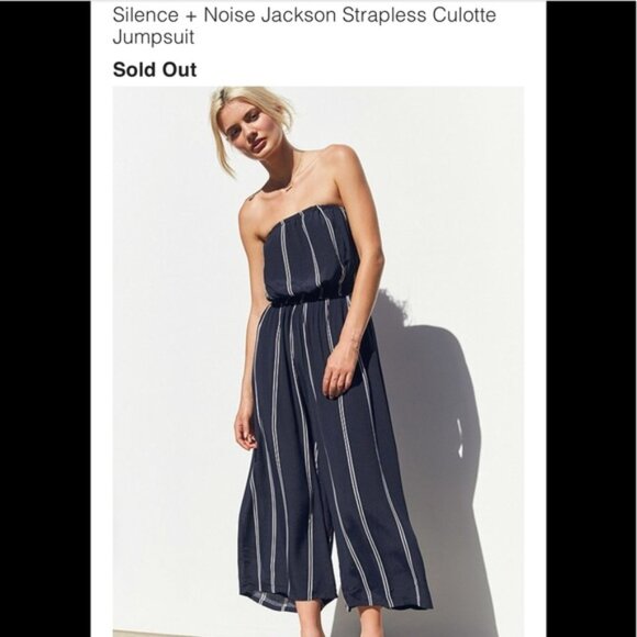 Silence + Noise Jackson Jumpsuit - Picture 1 of 3